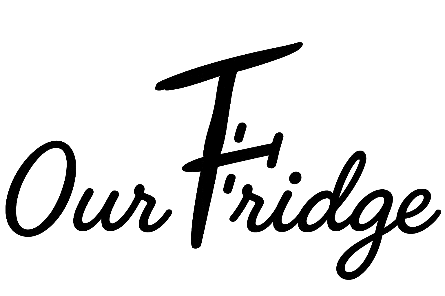 Our Fridge 로고